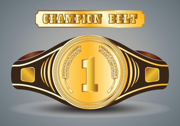 700x490 Championship Belt Vector