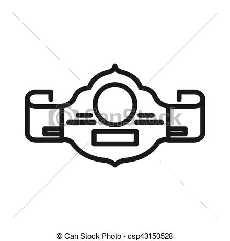 450x470 Championship Belt Illustration Design.