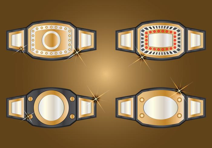 700x490 Champion Belt Set