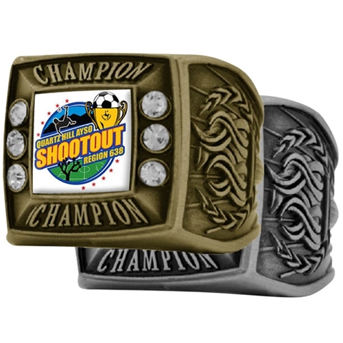 500x500 Create Your Own Custom Logo Champion Ring