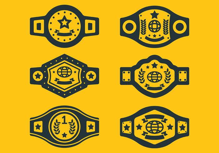 700x490 Free Championship Belt Icons Vector