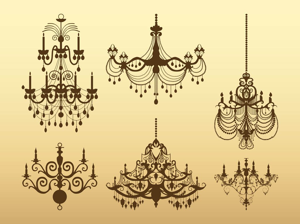 1024x765 Vector Chandeliers Vector Art Amp Graphics
