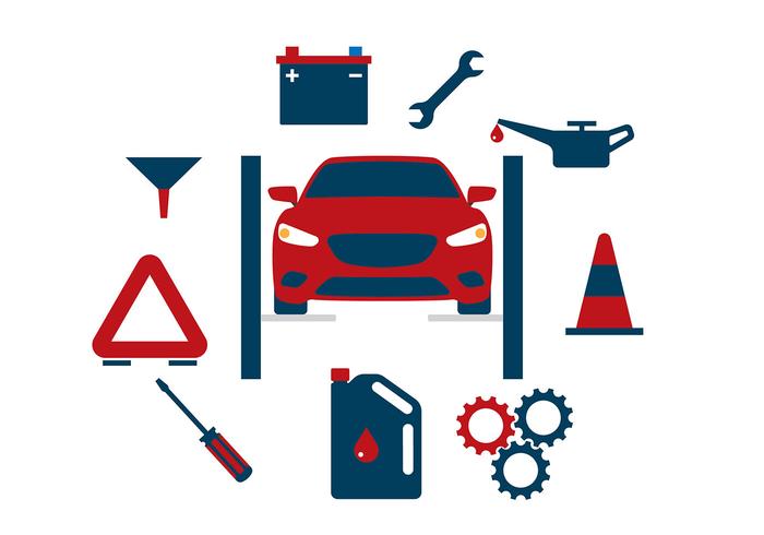 700x490 Car Oil Change Vectors