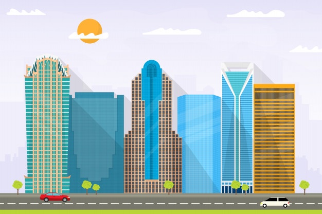 626x416 Charlotte Skyline Vectors, Photos And Psd Files Free Download