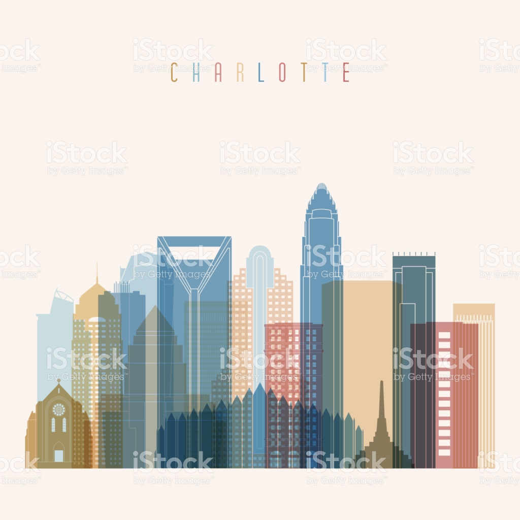 1024x1024 Cityscape Clipart Skyline Charlotte ~ Frames ~ Illustrations ~ Hd
