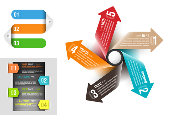 550x367 Creative Information Chart Vector Graphic Free Download