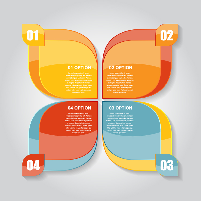 800x800 Infographic Petals Business Chart Vector Free Vector Graphic