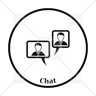 400x400 Speech Bubbles And Men