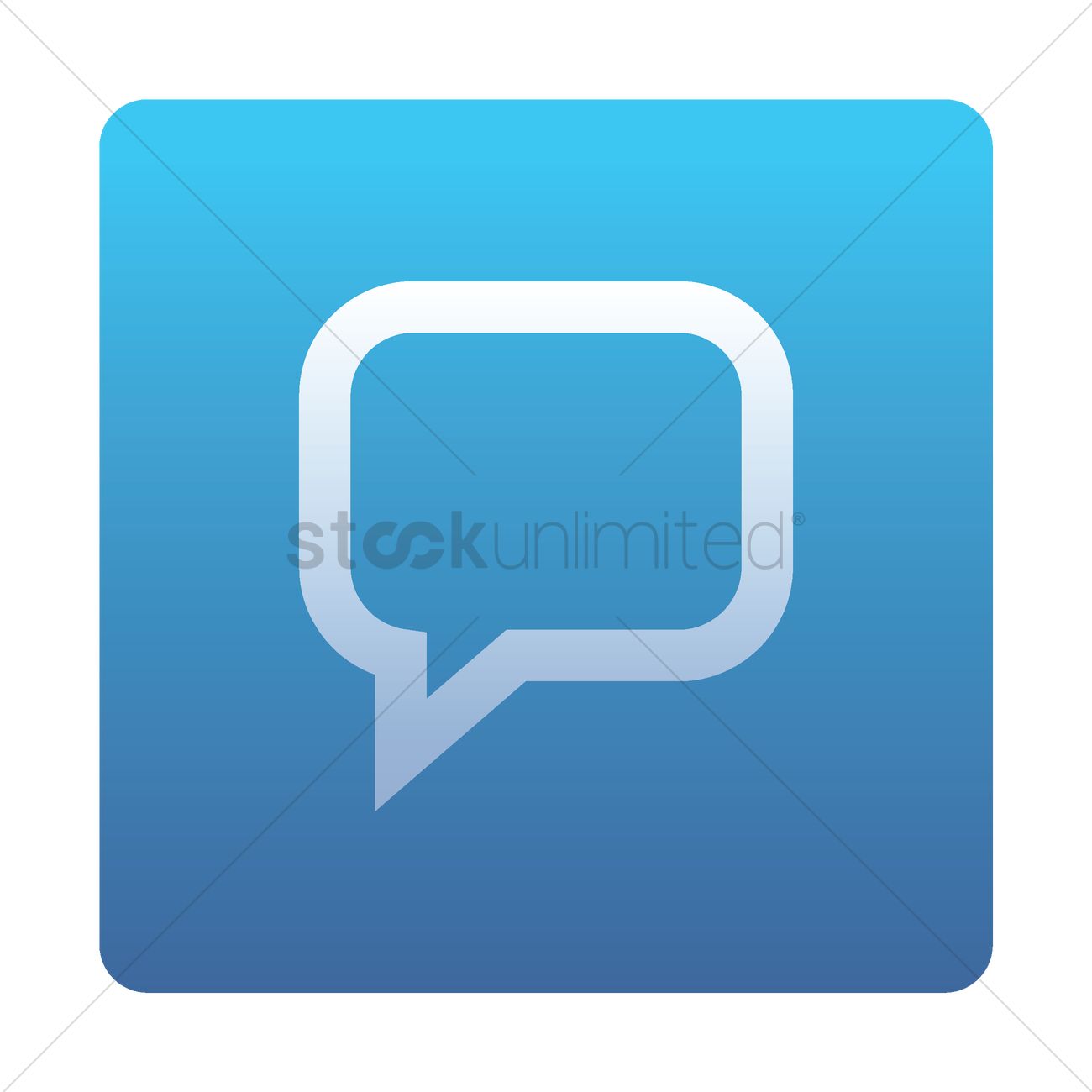 1300x1300 Chat Icon Vector Image
