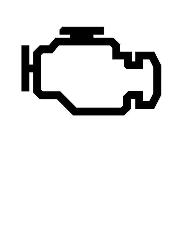 600x800 Check Engine Vector