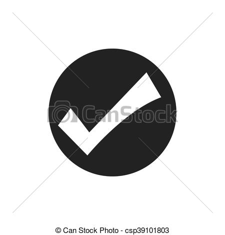450x470 Check Mark Button Seal Stamp Icon. Vector Graphic. Check Mark