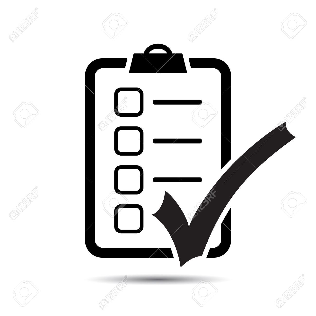1300x1300 Checklist Icon Vector