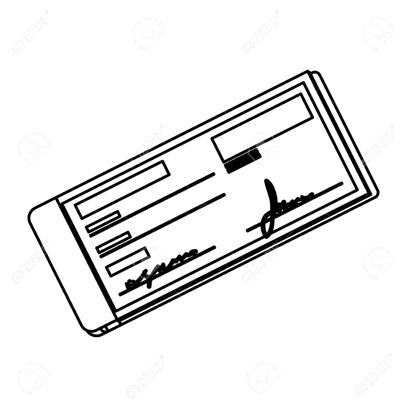 1300x1300 76344276 Bank Check Transaction Icon Vector Illustration Graphic