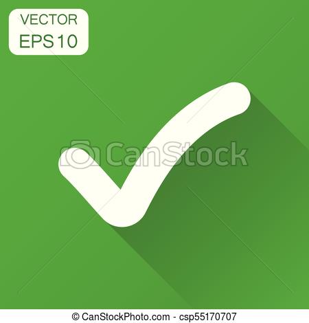 450x470 Check Mark Icon. Business Concept Tick, Yes, Ok, Accept Pictogram