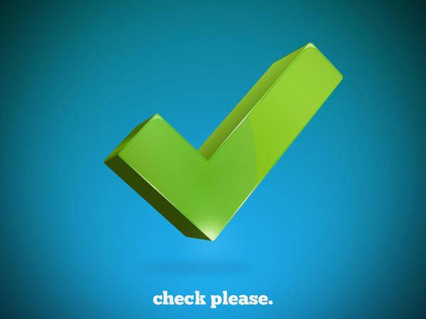 600x450 3d Check Mark Vector Free 123freevectors