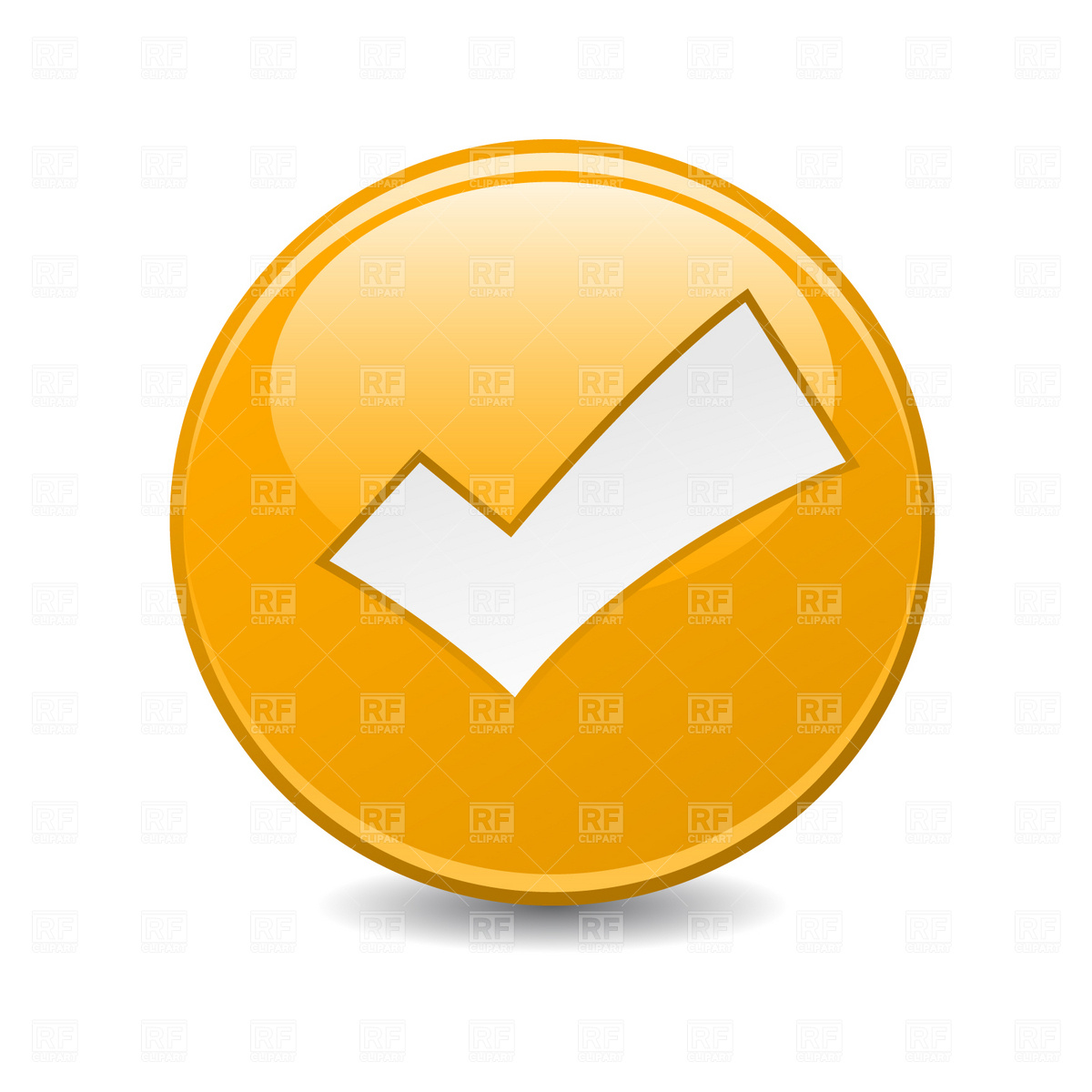 1200x1200 Check Mark Button Vector Image Vector Artwork Of Icons And