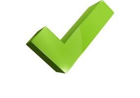 286x200 Check Free Vector Art