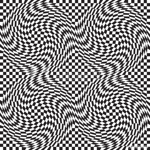 500x500 Checkerboard Warp Pattern Repeats Seamlessly.