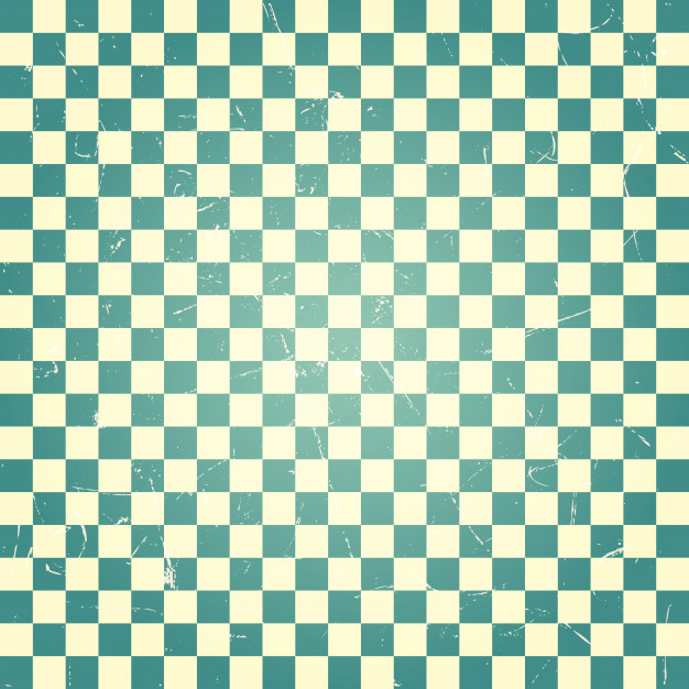 626x626 Vintage Green Checkerboard Pattern Vector Premium Download