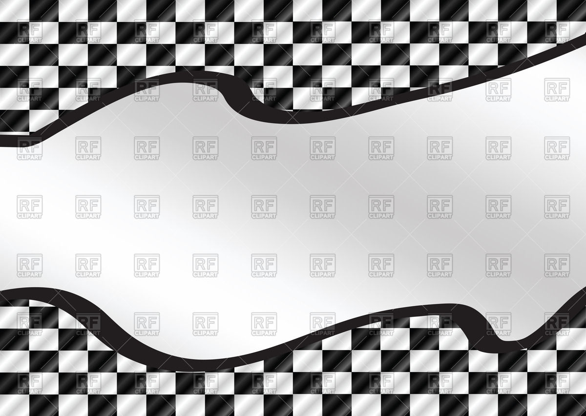 1200x852 Racing Background With Checkered Flag Vector Image Vector