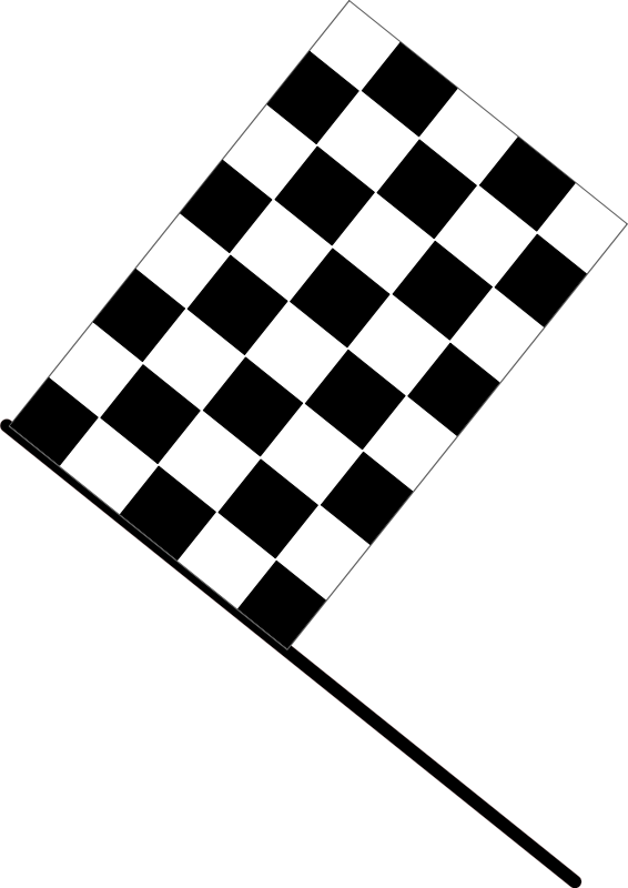 566x800 Checkered Flag Free Vector 4vector