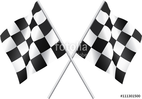 500x348 Waving Checkered Flags Stock Image And Royalty Free Vector Files