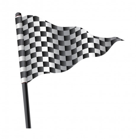 460x468 Waving Triangular Checkered Flag Vectors Stock In Format For Free