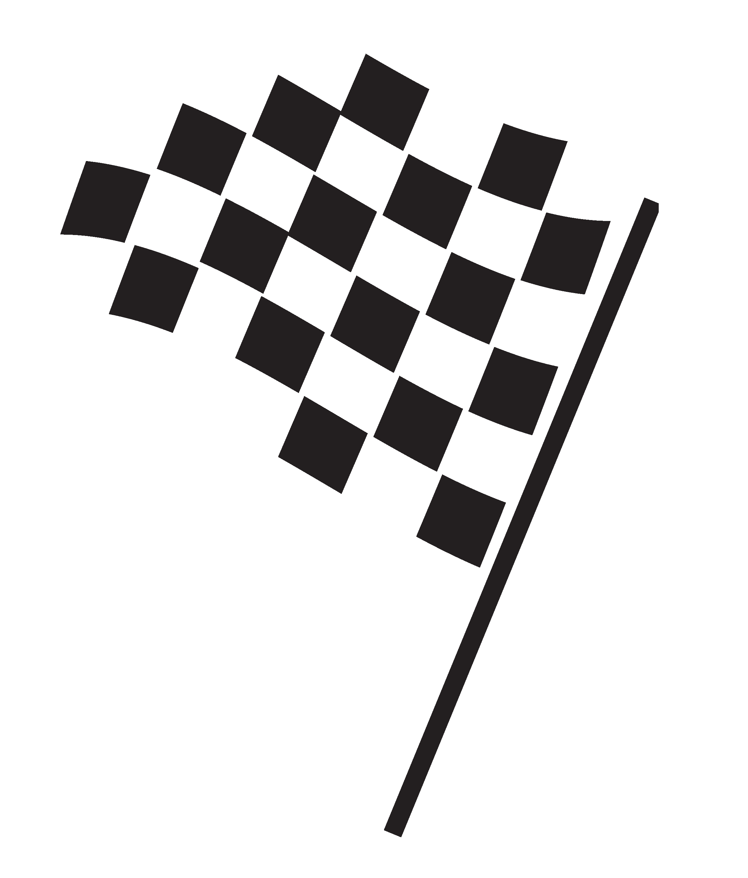 2396x2813 Checkered Flag Icons