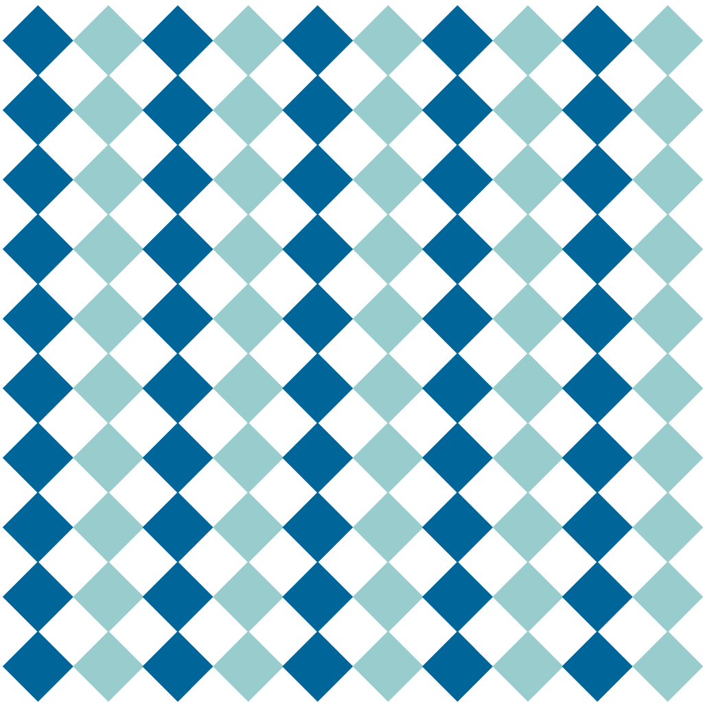 1024x1024 Blue Shades Diagonal Checkered Pattern Vector Free Vector