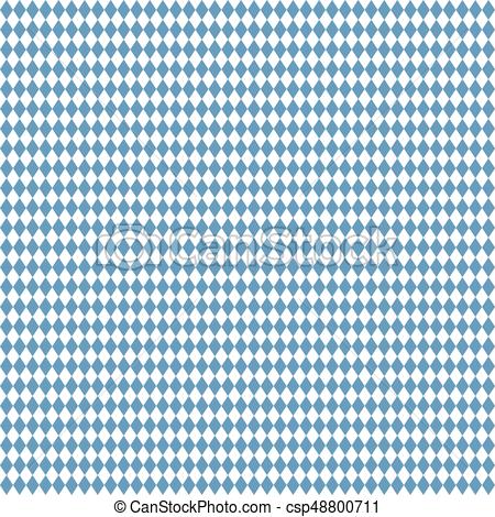 450x470 Seamless Blue White Checkered Oktoberfest Background. Oktoberfest
