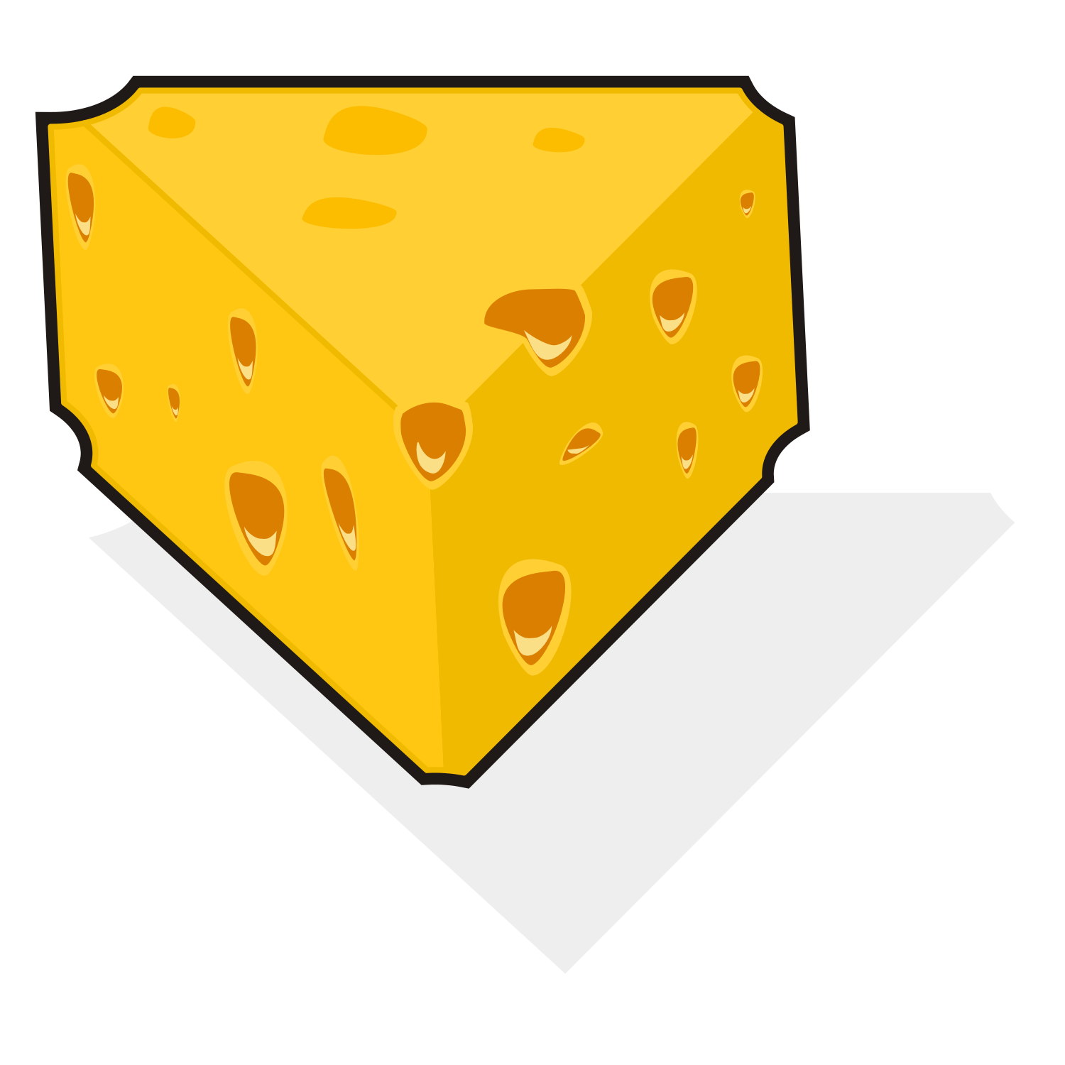 1500x1500 Cheese Vector