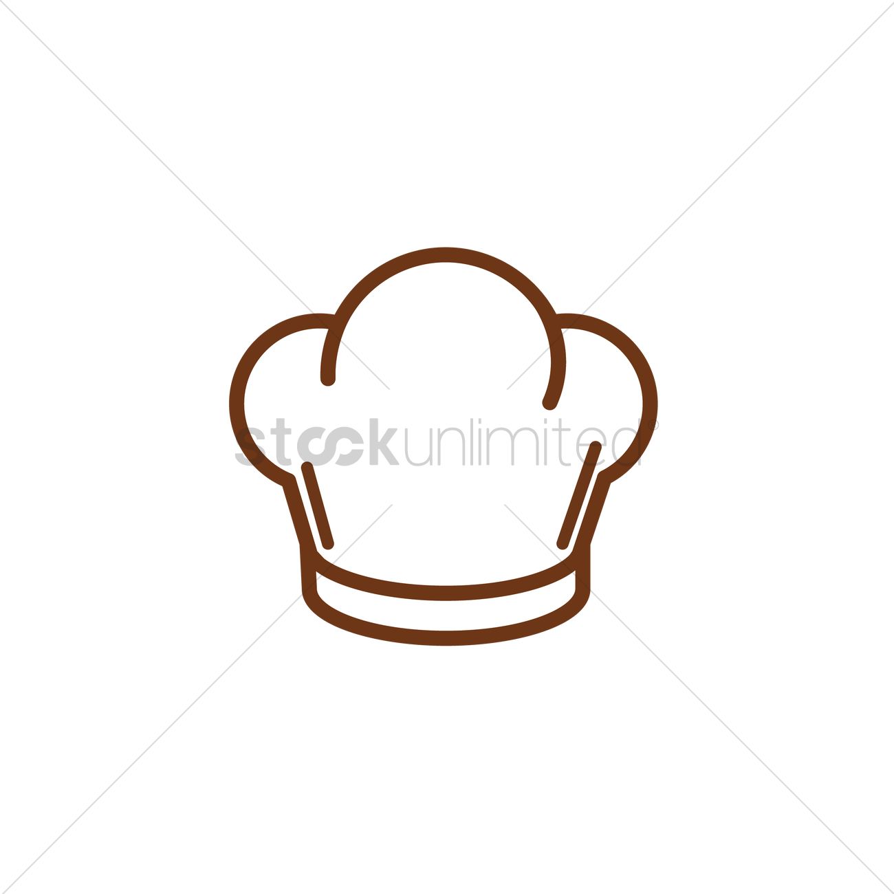 1300x1300 Chef Hat Vector Image
