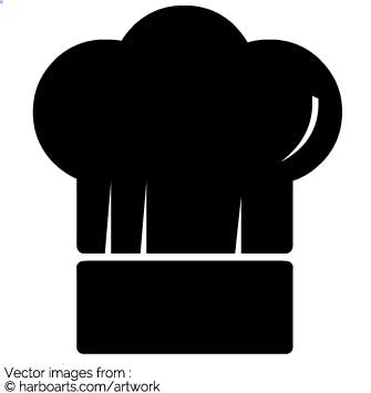 335x355 Download Black Chef Hat Icon