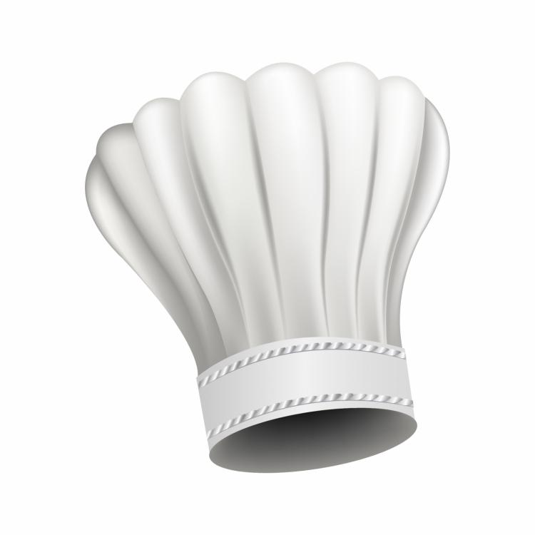 750x750 White Chef Hat Free Vector 4vector