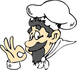 300x273 Chef Vector