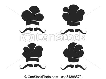 450x334 Hat Chef Logo Template Vector Icon Vectors Illustration
