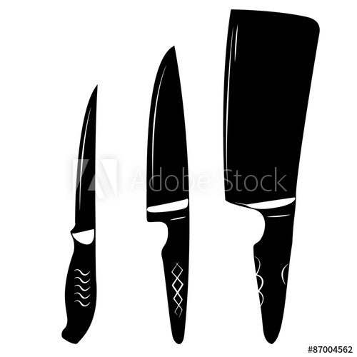 Chef Knife Vector at GetDrawings | Free download