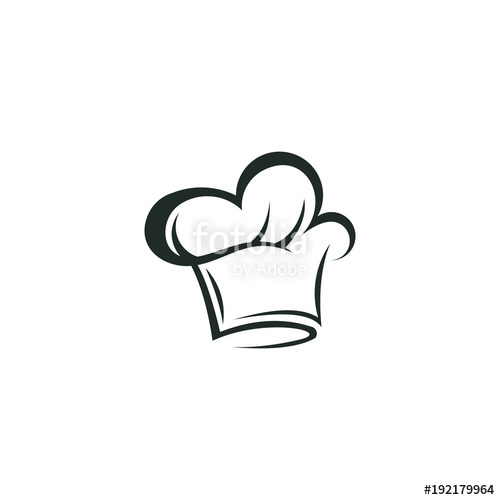 500x500 Chef Hat Logo Vector Abstract Template Download Stock Image And