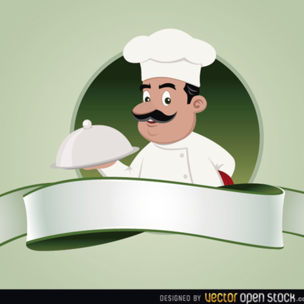 600x600 Free Vector Chef Emblem