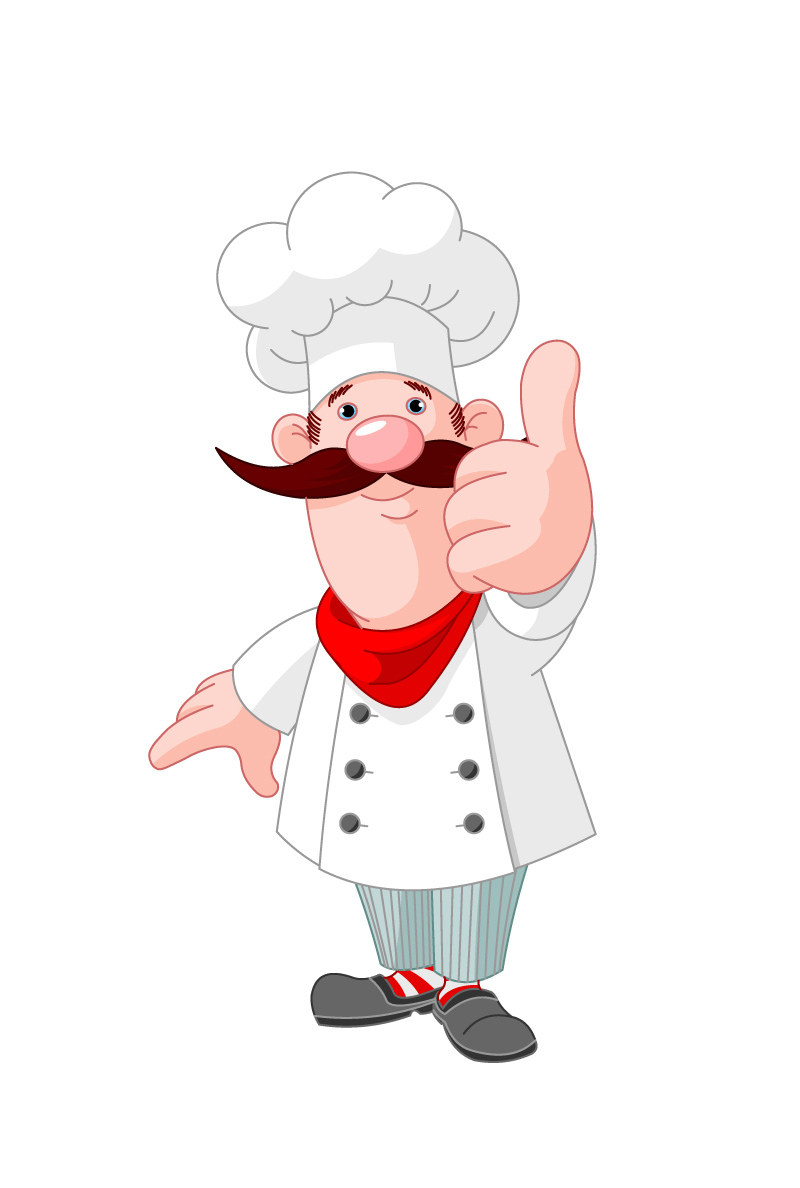 800x1188 Chef Free Vector Graphic Download