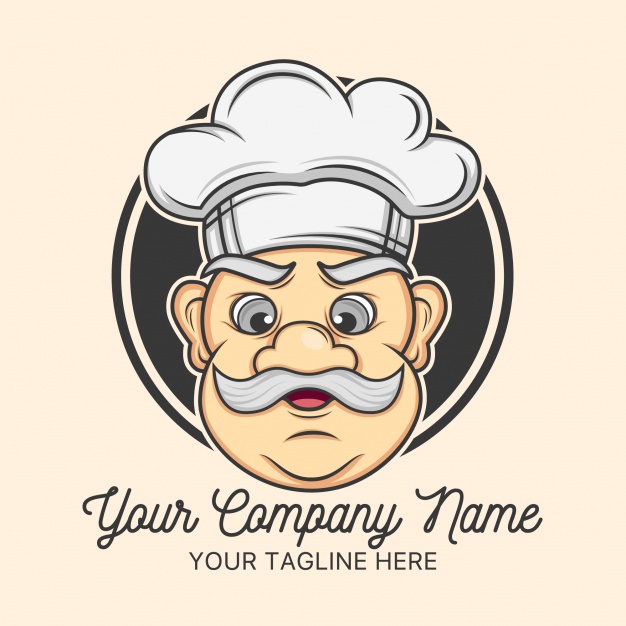 626x626 Chef Logo Template Design Vector Free Download