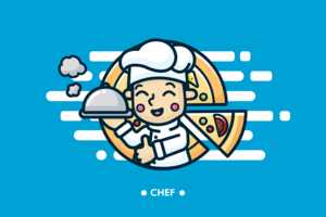 300x200 Chef Free Vector Art