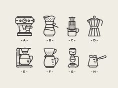 236x177 Coffee Brewing Icons Icons And Craft