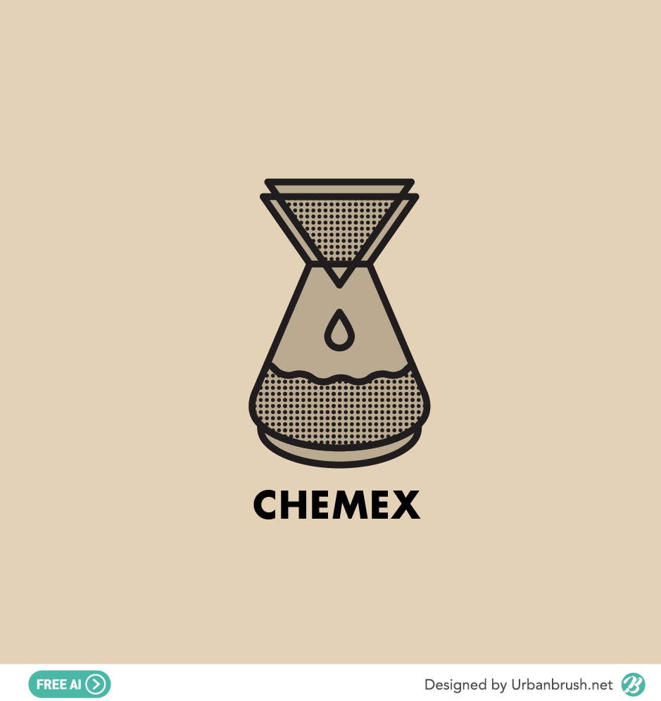 939x996 Ai Free Chemex Vector