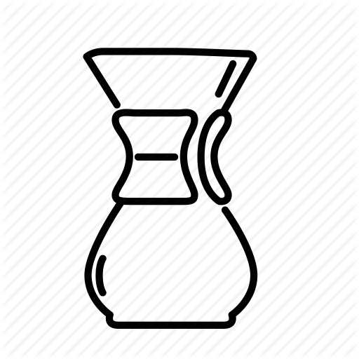 512x512 Chemex, Coffee, Coffee Beans, Drip, Equipment, Filters, Glass Icon