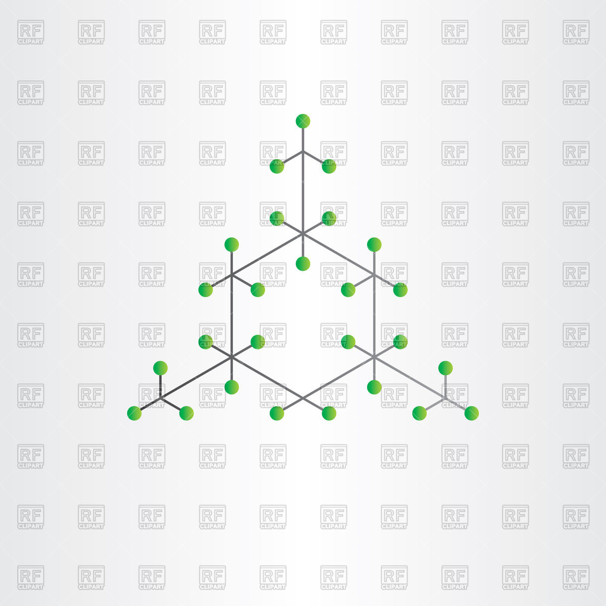 1200x1200 Chemical Structure Design Element Vector Image Vector Artwork Of