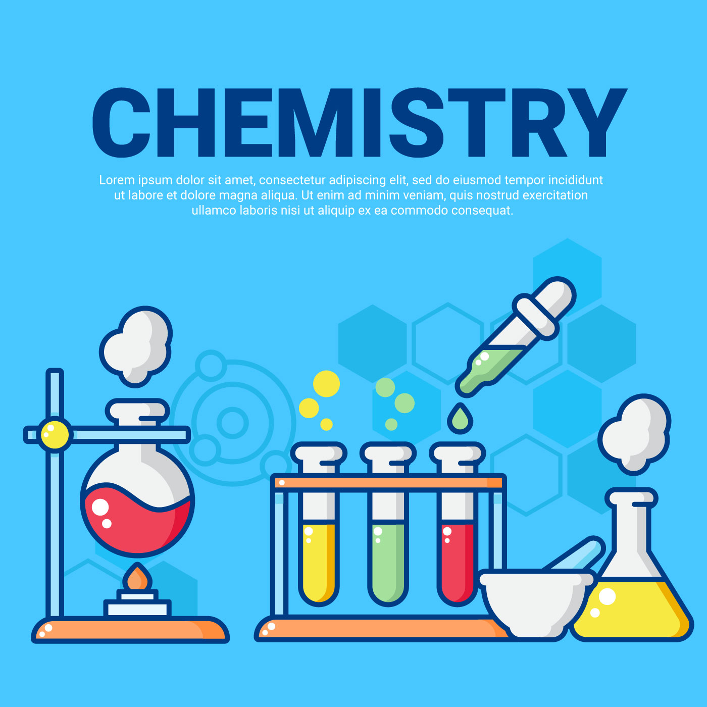 1400x1400 Chemistry Free Vector Art
