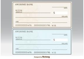 286x200 Bank Cheque Free Vector Art