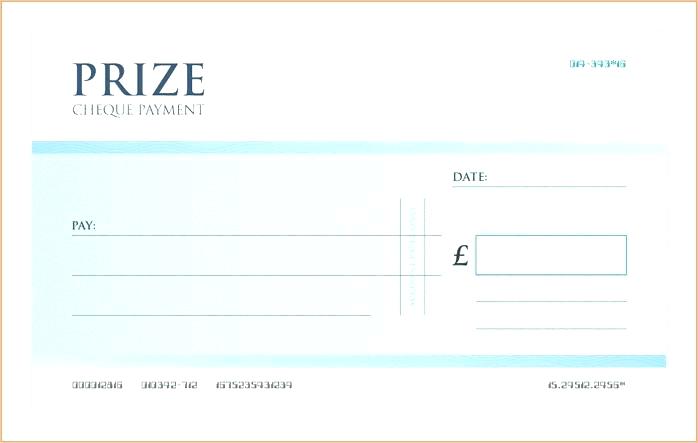 698x443 Blank Cheque Template Download Free Presentation Checks 7 Best Big
