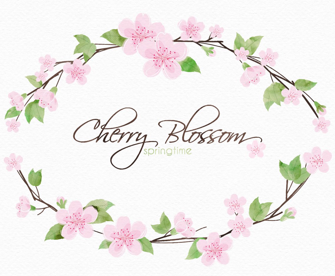 1136x936 Cherry Blossom Branches Vector Art Amp Graphics